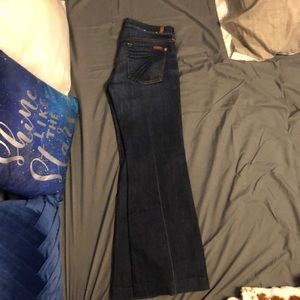 I have one pair of 7 for all man kind dojo jeans.